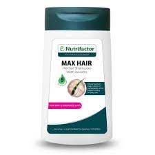Nutrifactor Max Hair Herbal Shampoo with Keratin 200ml - Best Shampoo For Hair Growth in Pakistan