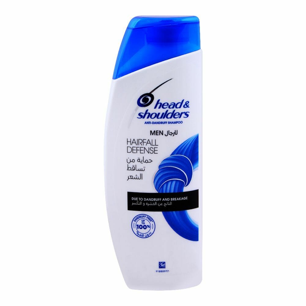 Head & Shoulders Hair Fall Defense Anti Dandruff Shampoo For Men - Best Shampoo For Hair Fall In Pakistan