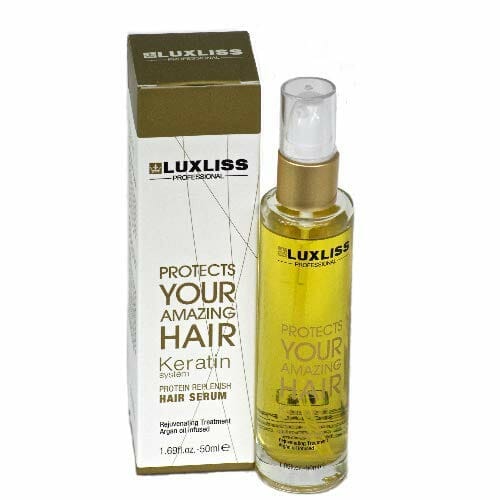 Luxliss Keratin Protein Replenish Hair Serum 50ml - Best Hair Growth Serum In Pakistan