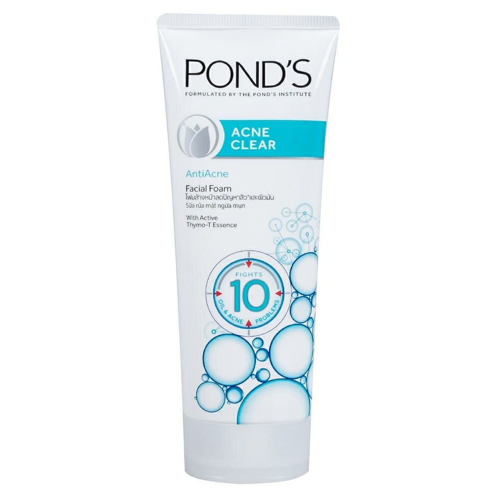 Pond’s Acne Clear Anti Acne Facial Foam 100 Grams Best Face Wash For Acne in Pakistan